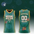 Custom Minnesota Lynx x Hispanic Heritage Month Green Basketball Jersey Minnesota Lynx Merch - Merchluma