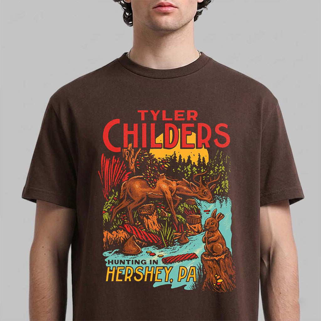Tyler Childers Hunting In Hershey PA 2026 Event T-Shirt Tyler Childers Merch Music Fan Gifts - Merchluma