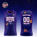 Custom Indiana Fever x Hispanic Heritage Month Purple Basketball Jersey Indiana Fever Merch - Merchluma