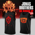 Jonas Brothers Merch The Burning Up Tour All Over Again 2026 Basketball Jersey Black Fan Gear - Merchluma