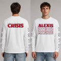 Alexisonfire Crisis 2026 Tour 20 Years 1977 White Long Sleeve Shirt Alexisonfire Merch Fan Gear - Merchluma