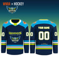 Personalized Wings Dallas x Crossover Ice Hockey Jersey We Play For More Wings Dallas Merch - Merchluma