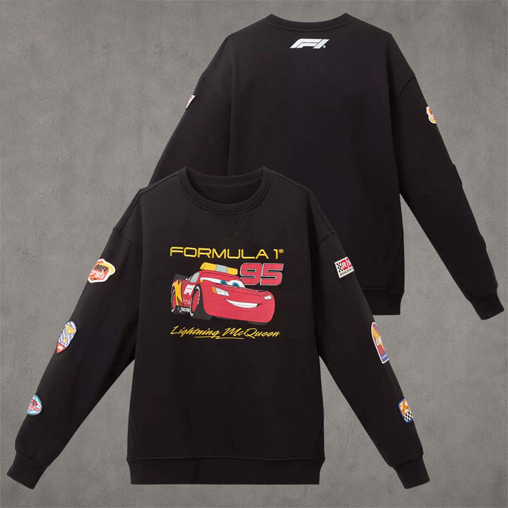 Formula 1 X Cars 2026 Lightning McQueen Sweatshirt F1 Merch Racing Fans Gifts - Merchluma