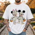 Mickey Minnie Mummy Halloween Retro Party 2026 T-Shirt Cute Halloween Shirts Gifts For BFF - Merchluma