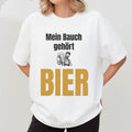 Oktoberfest With The German Beer Joke Mein Bauch T-Shirt Gifts For Beer Lovers - Merchluma
