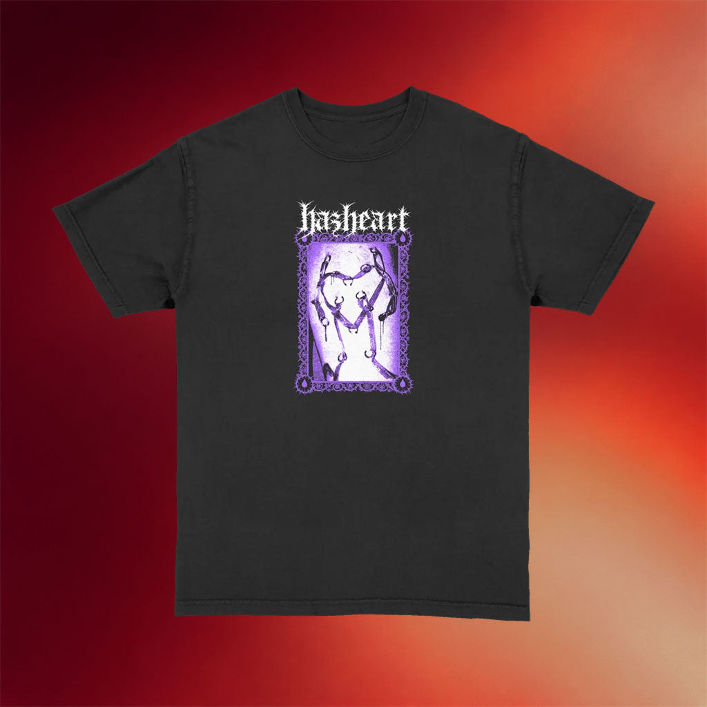 Hazheart Merch 2026 Piercing Black T-Shirt Hazheart Shirt Best Gift For Husband - Merchluma