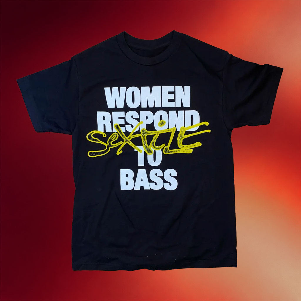 Sextile Merch 2026 Women Respond To Bass T-Shirt Presents For Music Lovers - Merchluma