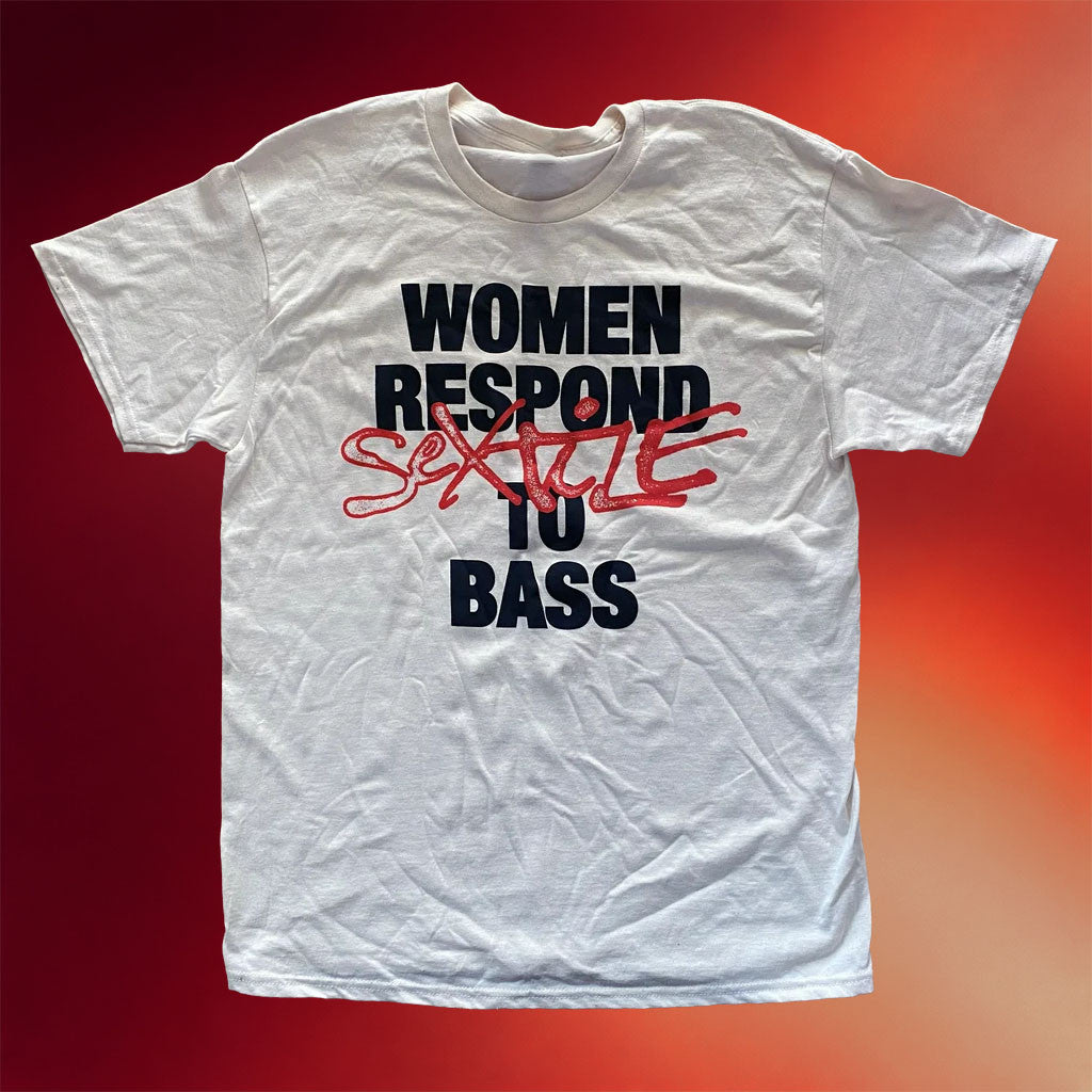 Sextile Merch 2026 Women Respond To Bass T-Shirt Cool Gifts For Music Lovers - Merchluma