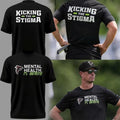 Atlanta Falcons Kicking The Stigma Mental Health T-Shirt Atlanta Falcons Merch Fans Gifts - Merchluma