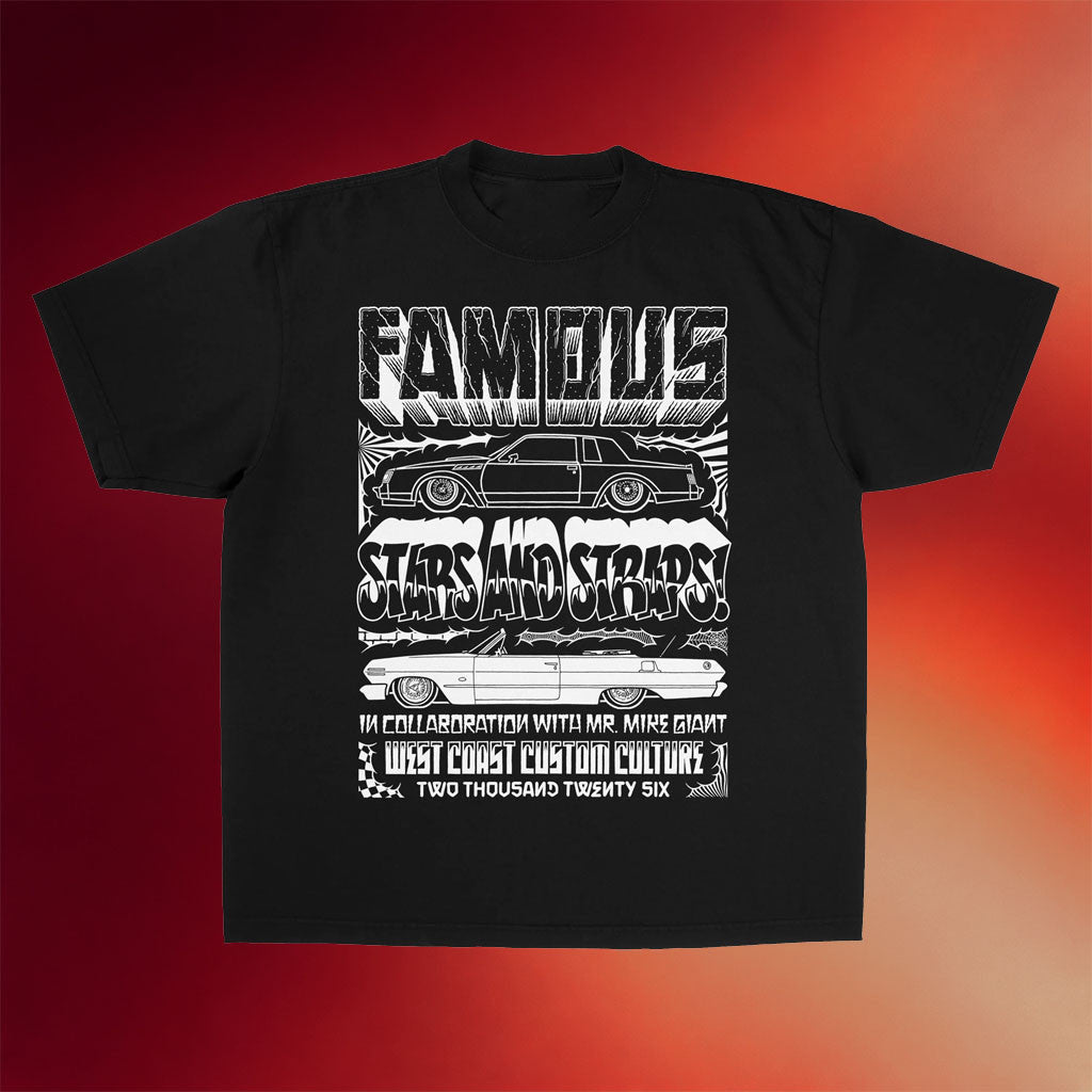 Famous Stars And Straps Merch 2026 Mike Giant Blocks T-Shirt Gift For Brothers - Merchluma