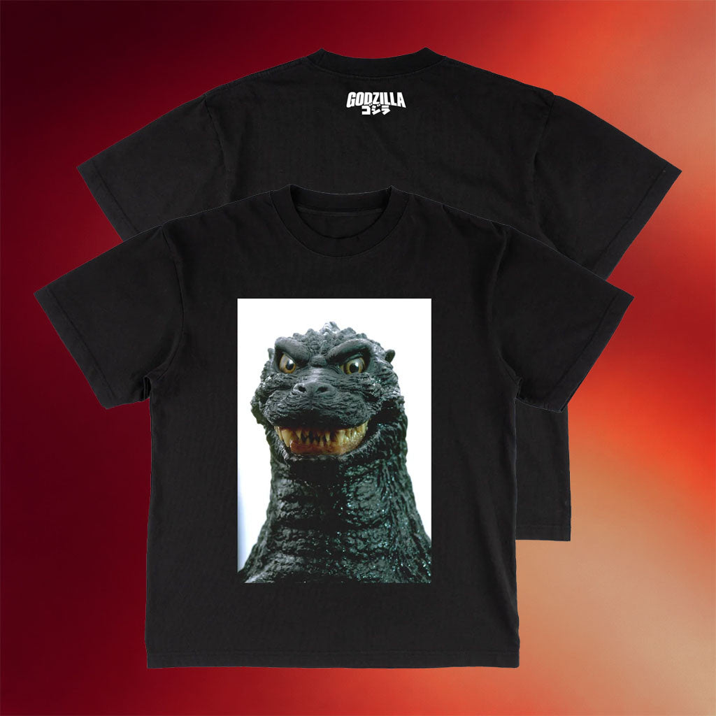 Godzilla Merch 2026 Godzilla Teeth Black T-Shirt Birthday Gift Ideas For Him - Merchluma