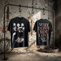 Why Don't You Love Me Obsession 2026 Horror Movie Wash T-Shirt Obsession Merch Horror Lovers Gifts - Merchluma