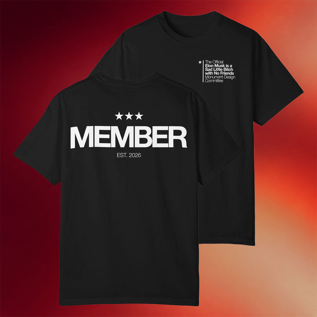 Monument Design Committee Merch 2026 Member T-Shirt Elon Musk Anti Shirt Clothing Gifts - Merchluma