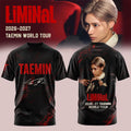 Taemin LiMiNaL World Tour 2026 2027 Shirt Taemin Merch Gifts For Music Enthusiasts - Merchluma