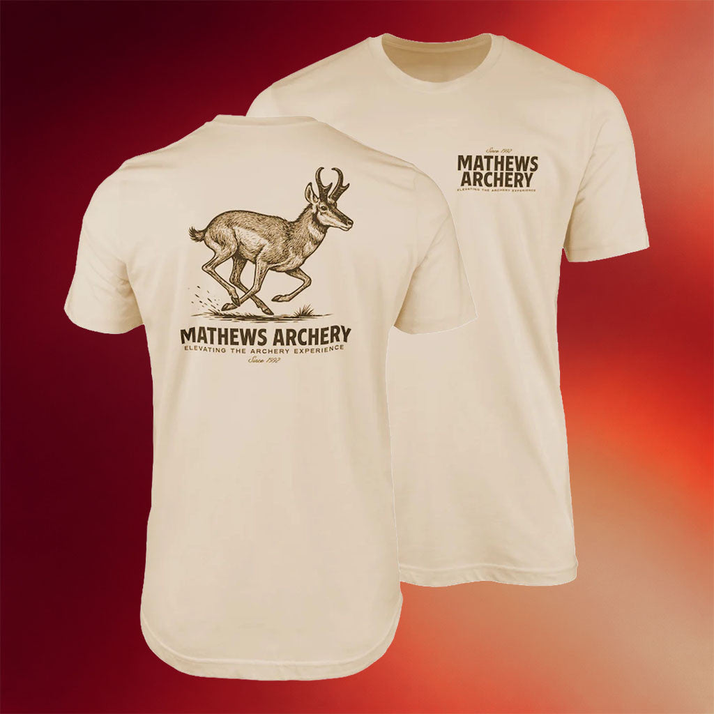 Mathews Archery Merch 2026 Antelope T-Shirt Birthday Gift For Husband - Merchluma