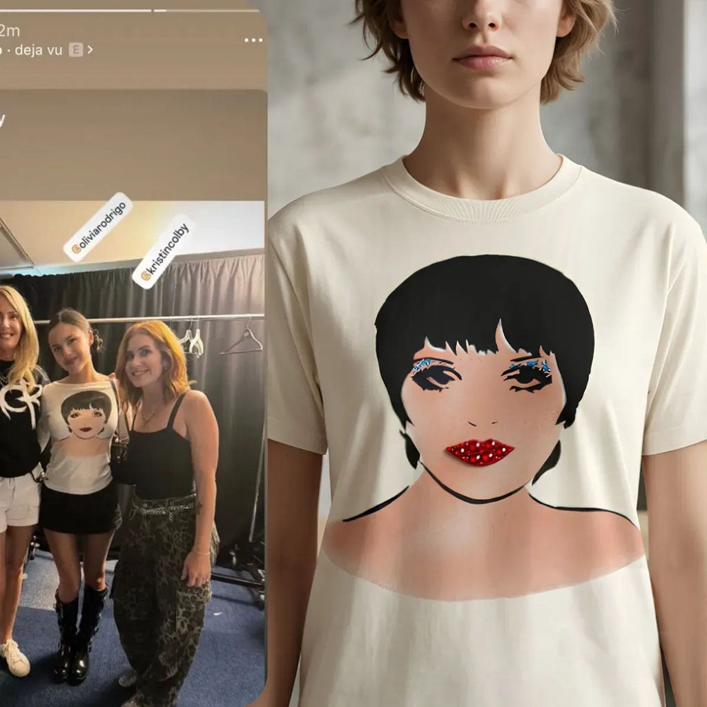 Olivia Rodrigo Liza Minnelli Shirt In MCR The Black Parade Tour New York August 2026 T-Shirt - Merchluma