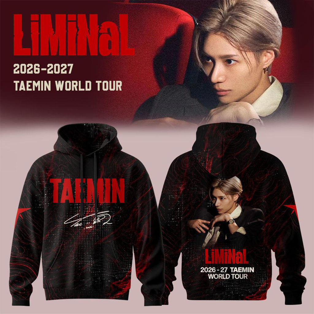 Taemin LiMiNaL World Tour 2026 2027 Hoodie Taemin Merch Best Gifts For BFF - Merchluma