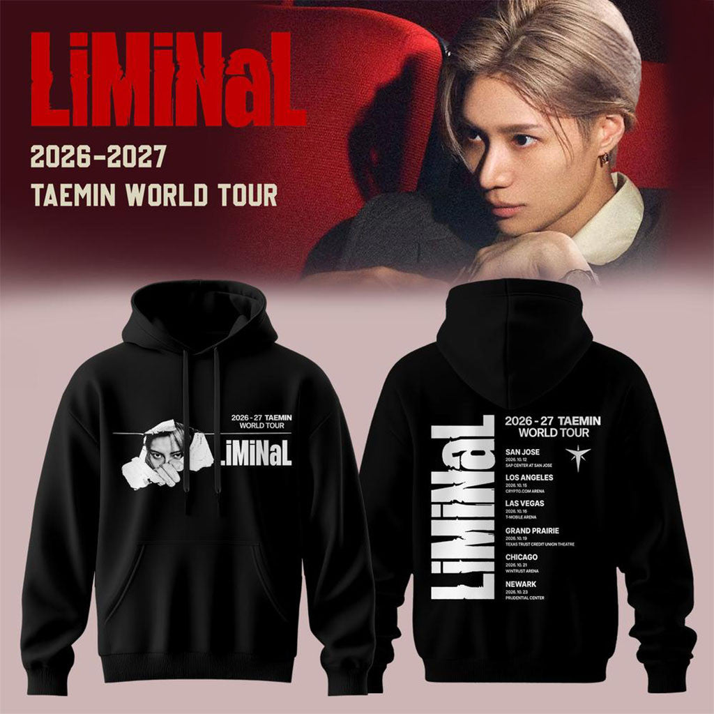 Taemin Merch LiMiNaL World Tour 2026 2027 Hoodie Taemin Fan Clothes Gifts For Besties - Merchluma