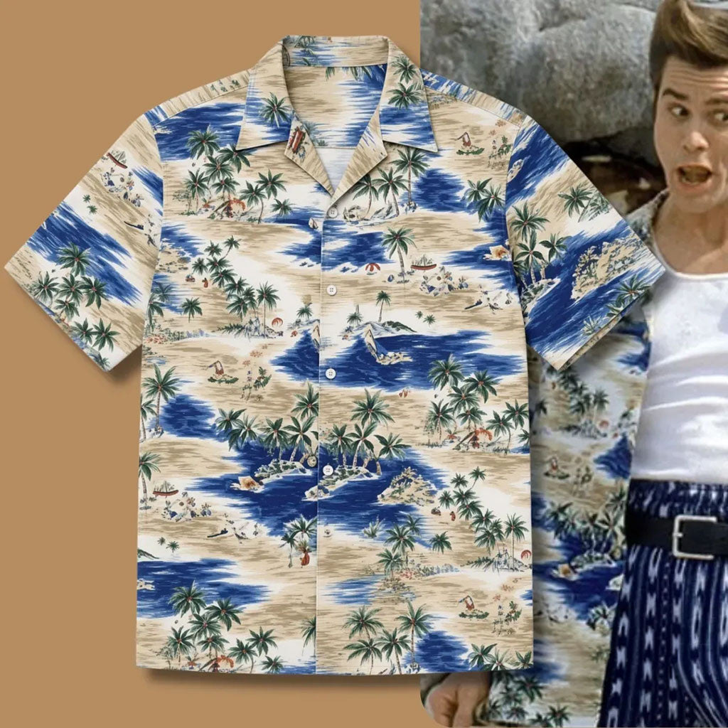 ACE Ventura Pet Detective Hawaiian Shirt Ace Ventura Merch Gifts For Movie Fans - Merchluma