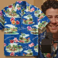 Hey Jonas Podcast Nick Jonas Hawaiian Shirt Summer Aloha Shirt Gifts For Brother - Merchluma