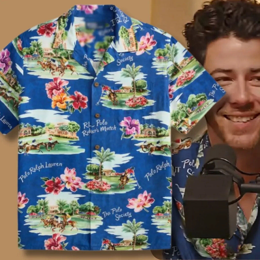 Hey Jonas Podcast Nick Jonas Hawaiian Shirt Summer Aloha Shirt Gifts For Brother - Merchluma