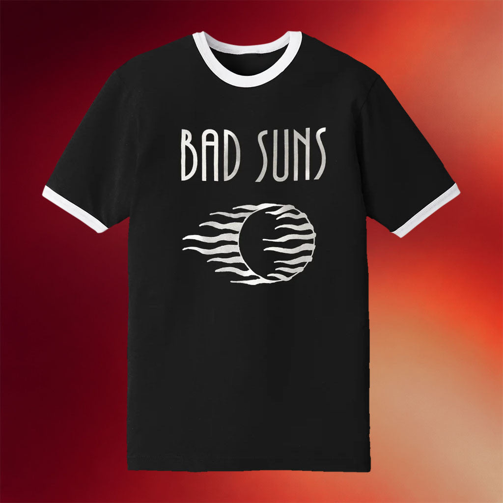 Bad Suns Merch 2026 Logo Ringer T-Shirt Bad Suns Shirt Gift For Rock Band Fans - Merchluma