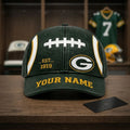 Personalized Green Bay Packers Est 1919 Hat Packers Merch Best Gifts For Football Fans - Merchluma