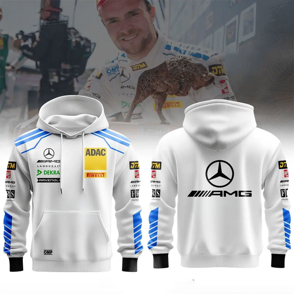 Lucas Auer Mercedes AMG Team Landgraf 2026 Hoodie Lucas Auer Merch Racing Fan Gifts - Merchluma