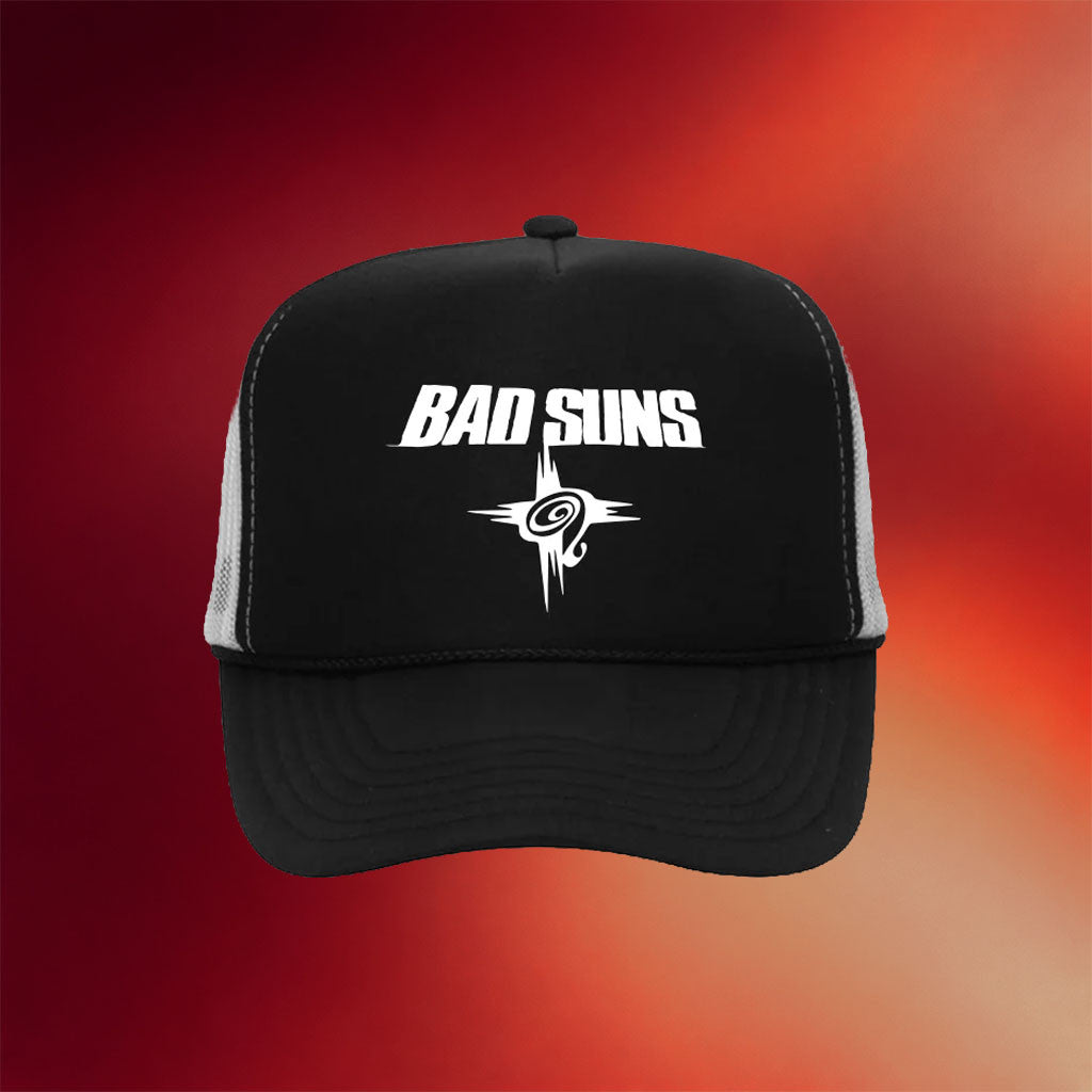 Bad Suns Merch 2026 Symbol Trucker Hat Best Gifts For Rock Music Lovers - Merchluma