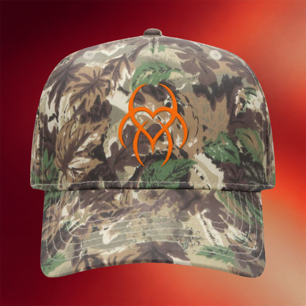 Hazheart Merch 2026 Logo Camo Embroidered Hat Hazheart Hat Gifts For Brothers - Merchluma