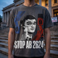 Stop AB 2624 Shirt Stop Nick Shirley Act T-Shirt Protest Political Gift Ideas - Merchluma
