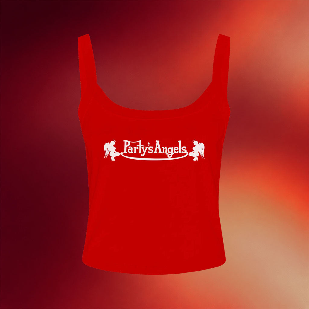PartyNextDoor Merch 2026 Party's Angels Red Tank Top Music Fan Gift Ideas For Her - Merchluma