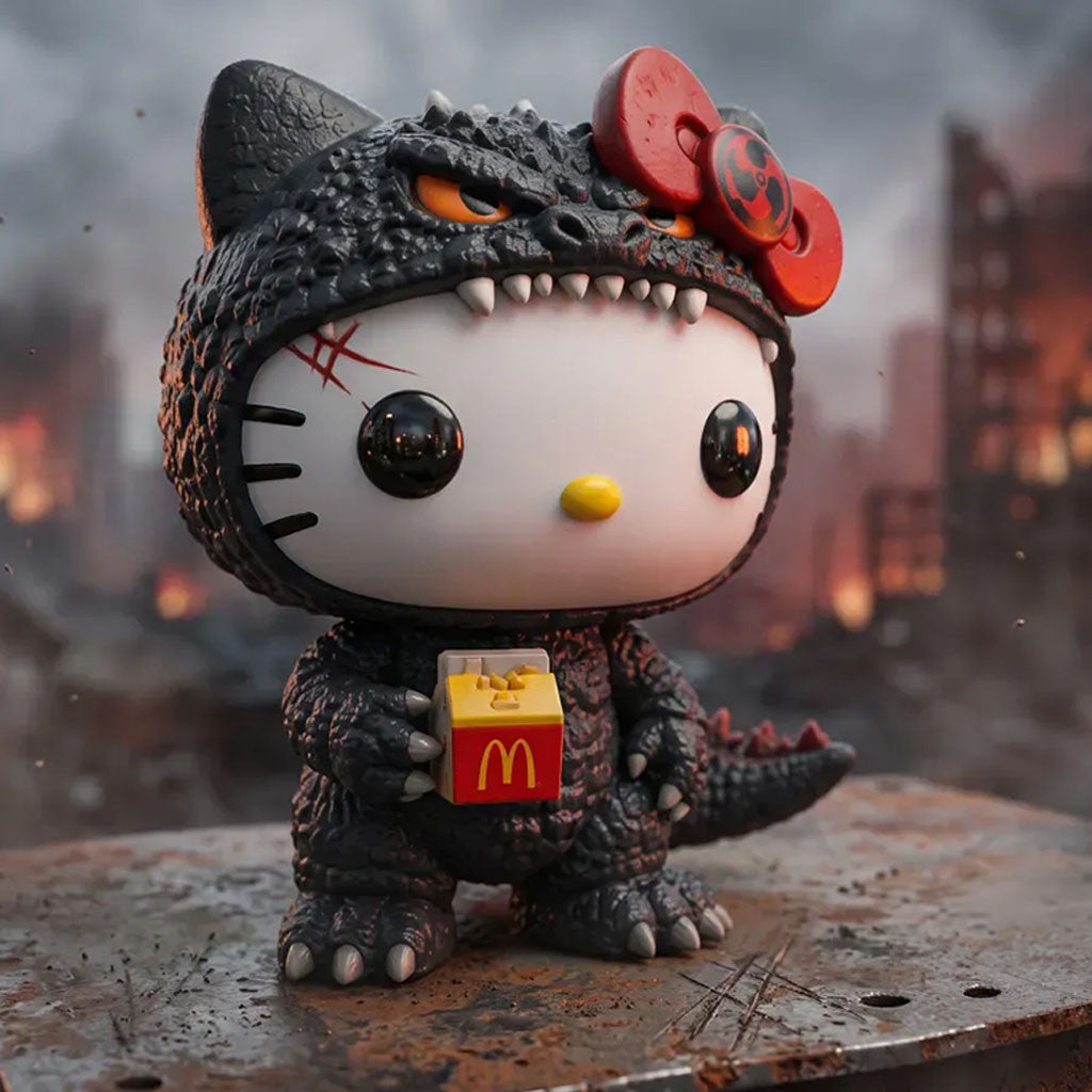 Hello Kitty Godzilla McDonald's Special Event Funko Pop 2026 Cute Halloween Gift Ideas - Merchluma