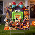 Personalized D Mickey Family Halloween Yard Sign Garden Decor Ideas Best Halloween Gifts - Merchluma