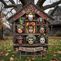 Personalized Horror Characters Spooky Home Halloween 2026 Yard Sign Gift For Horror Lovers - Merchluma