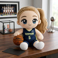 Paige Bueckers Dallas Wings Chibi Plush Pillow #5 Paige Bueckers Merch Gift For Basketball Fans - Merchluma