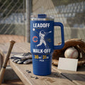 Pete Crow-Armstrong Chicago Cubs Leadoff Walk-Off Tumbler Cubs Merch Gift For Baseball Fans - Merchluma