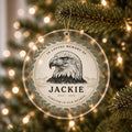 In Loving Memory Of Jackie Bald Eagle 2012 2026 Forever In Our Hearts Christmas Ornament Decor - Merchluma
