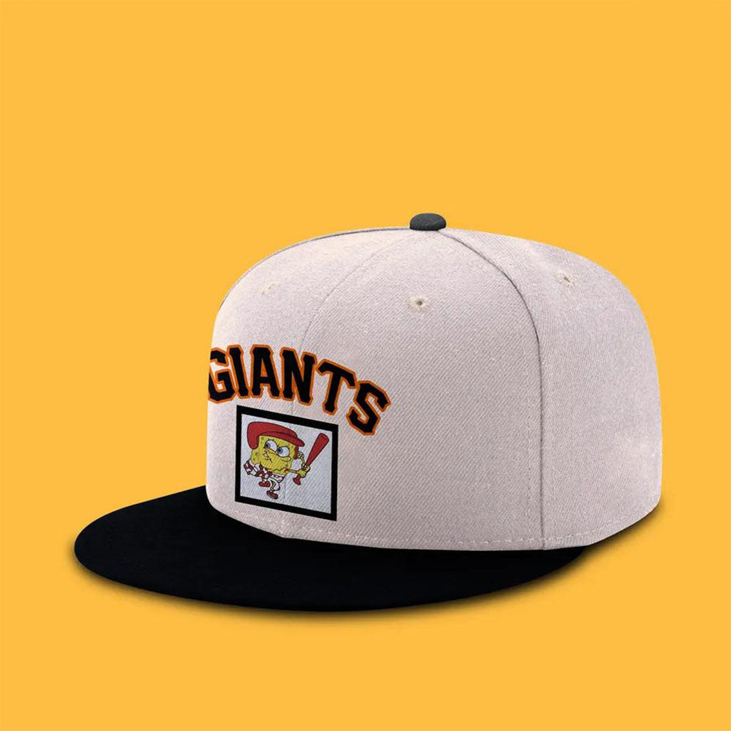 San Francisco Giants X SpongeBob SquarePants 2026 Snapback Hat SF Giants Merch Fan Gifts - Merchluma