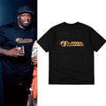 50 Cent Vuitton Gold Shirt Black 50 Cent Merch Gifts For Rapper Fans - Merchluma