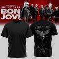 Bon Jovi Forever Tour T-Shirt Legendary Bon Jovi Merch Gift Ideas For Rock Lovers - Merchluma