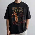 Bruno Mars Romantic Tour Somewhere In The Stars Music Lyric T-Shirt Bruno Mars Merch Fan Gear - Merchluma