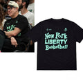 Jason Sudeikis Playa Society Black New York Liberty Basketball Shirt Gifts For Fans - Merchluma