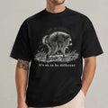 Jimothy Raccoon It's Ok To Be Different T-Shirt Raccoon Shirt Animal Lovers Gifts - Merchluma