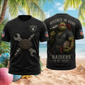 Las Vegas Raiders Ninja Turtle Mechanic Wrench In Hand Football Shirt Raiders Merch Fan Gifts - Merchluma