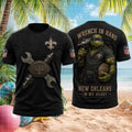 New Orleans Saints Ninja Turtle Mechanic Wrench In Hand Football Shirt Saints Merch Son Gifts - Merchluma