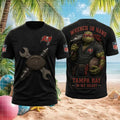 Tampa Bay Buccaneers Ninja Turtle Mechanic Wrench In Hand Football Shirt Buccaneers Merchandise - Merchluma
