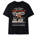 Yes I'm Old But I Saw Cincinnati Bengals Greatness Memories 2026 T-Shirt Bengals Merch - Merchluma