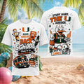 Miami Hurricanes Sebastian The Ibis Back To School Mode Shirt Hurricanes Merch Presents For Him - Merchluma