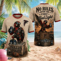 Atlanta Falcons Tailgate Pirate Parrot Beer Drinking Shirt Falcons Merch Gifts For Football Fan - Merchluma